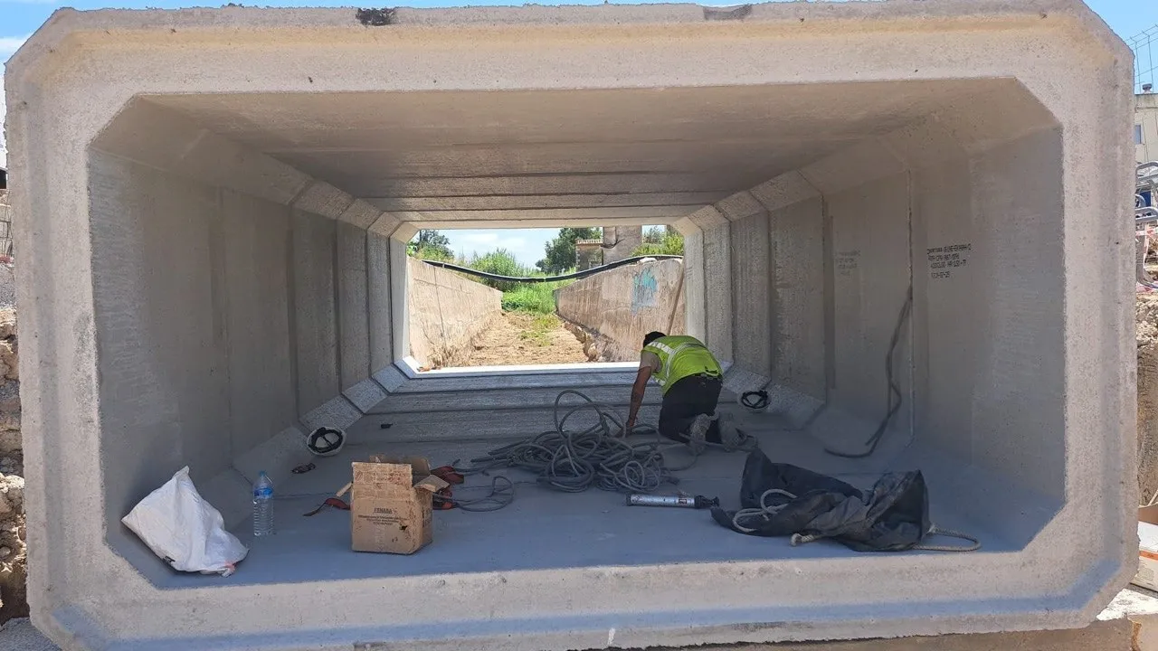 Interior de marco prefabricado